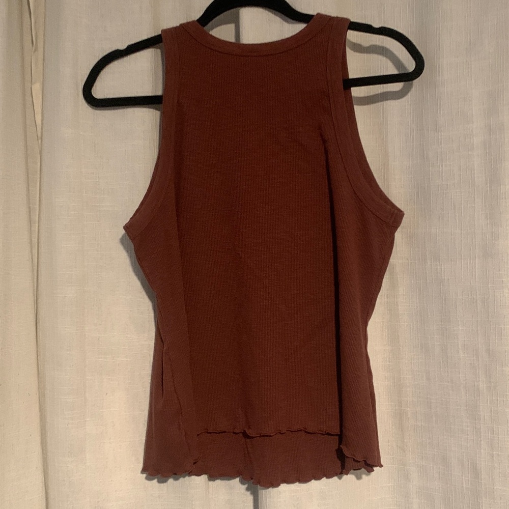 Rust/Brown Sleeveless Top - Picture 4 of 6